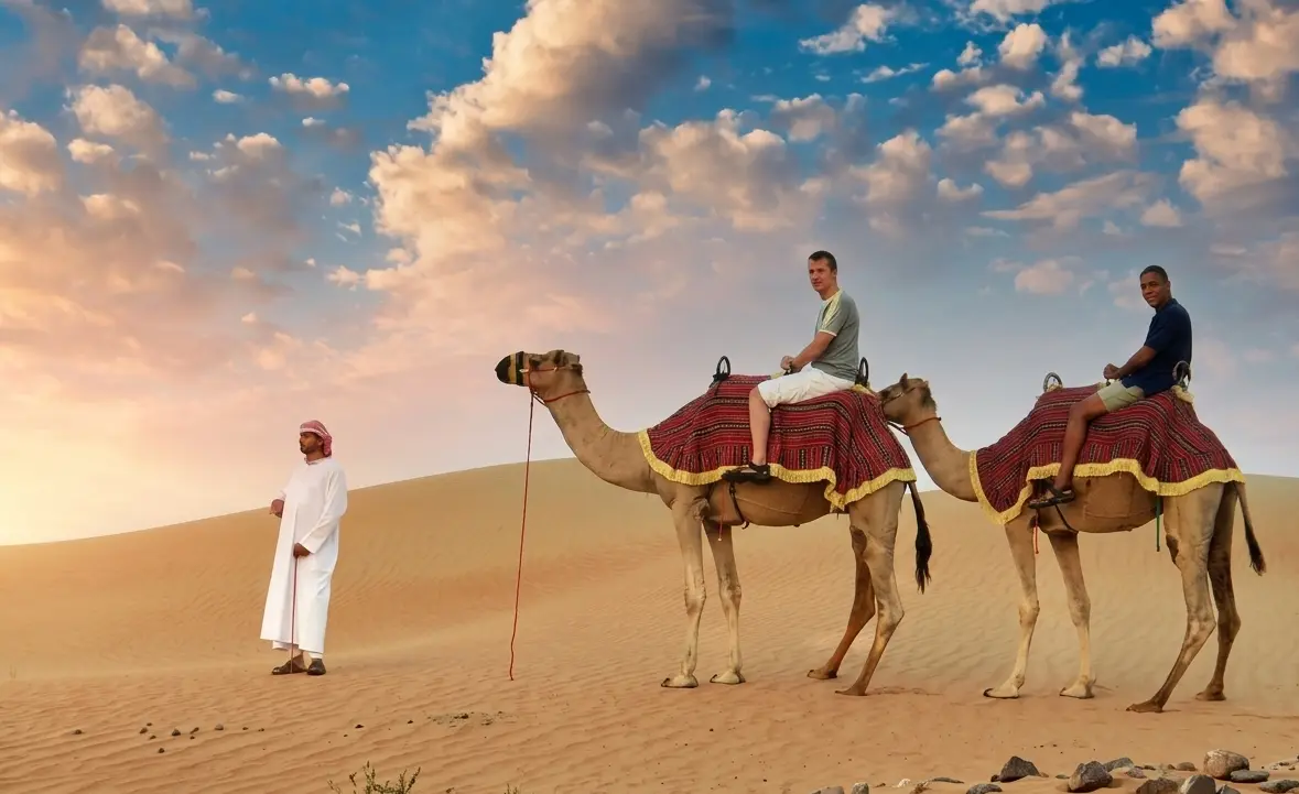Private Camel ride at desert safari