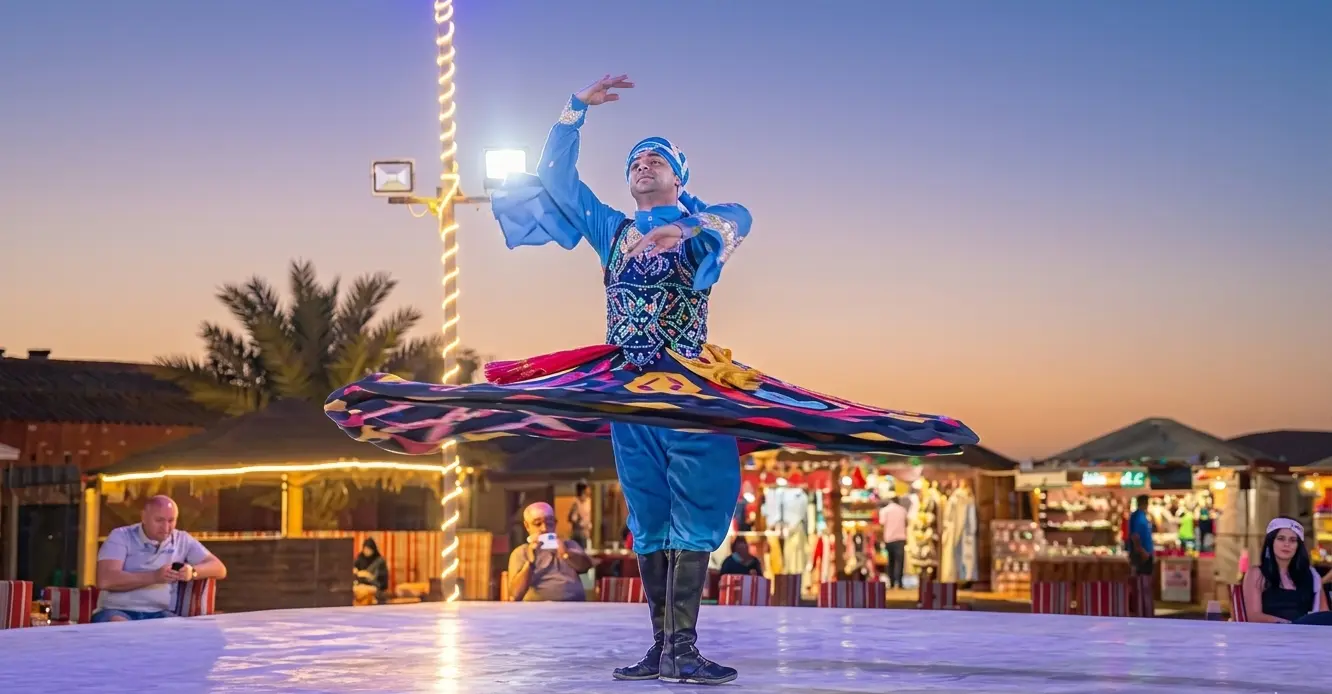 Liveshow at safari camp