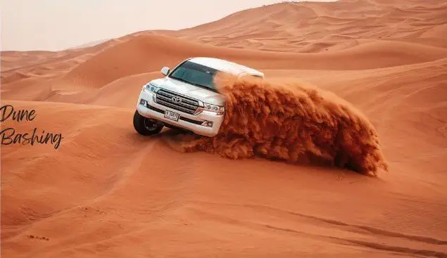 Morning desert safari-with dune bashing