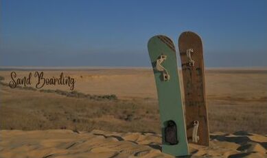 safari desert evening