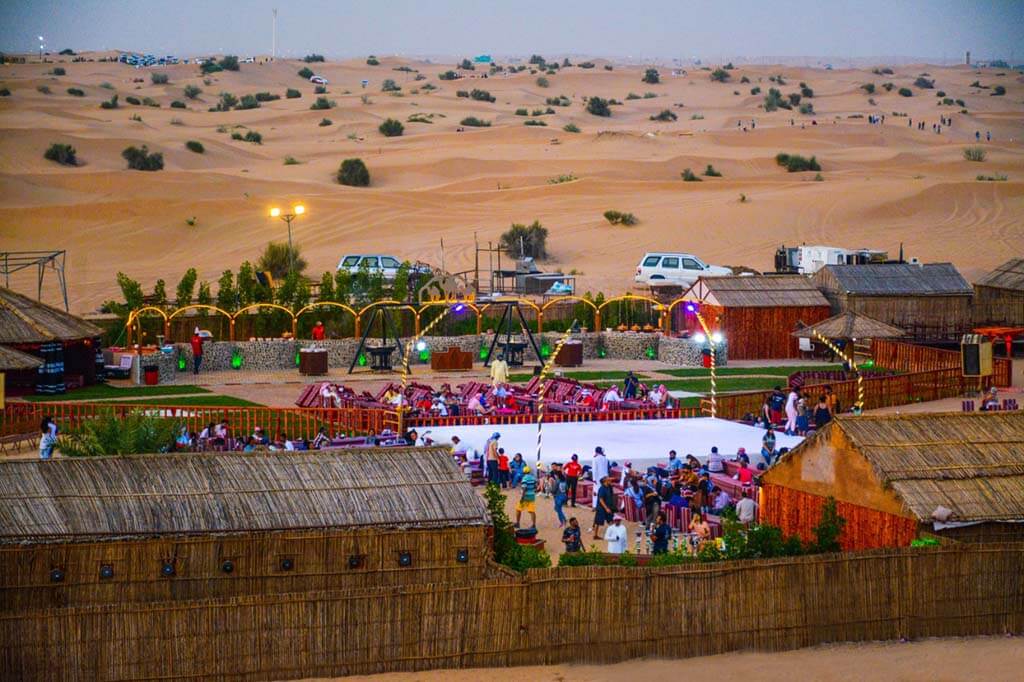 desert safari Dubai camp