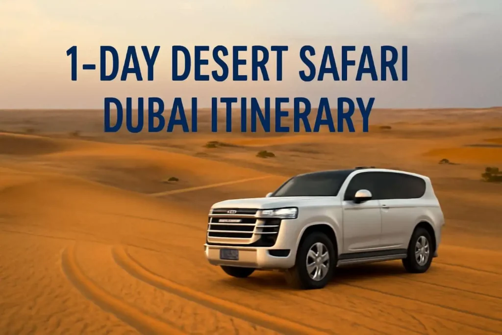 Desert Safari Dubai Itinerary