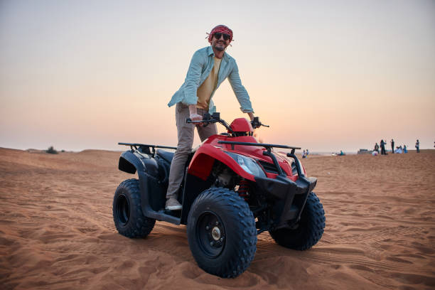 Sun Set view at Desert Safari Dubai