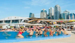 Zero Gravity beach pool venue