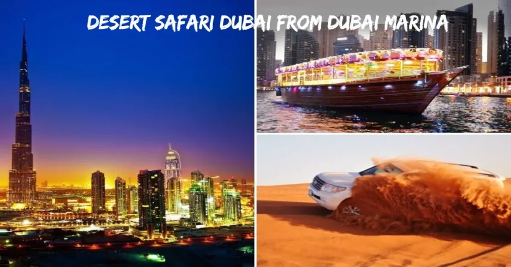 Desert Safari Dubai from Dubai Marina