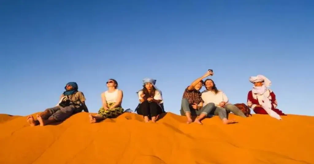 multicultural desert safari