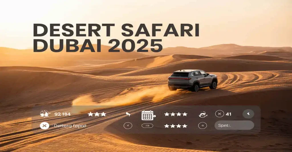 Best Website for Desert Safari Dubai