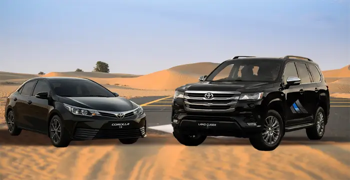 Self drive desert safari Dubai experience on red sand dunes